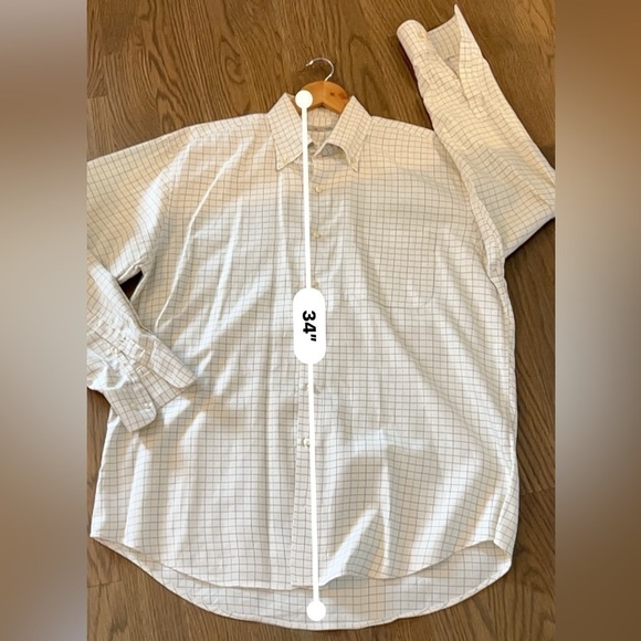 Peter Millar Long Sleeve Button Shirt Mens L Plaid Multicolor 100% cotton golf H - Picture 7 of 9
